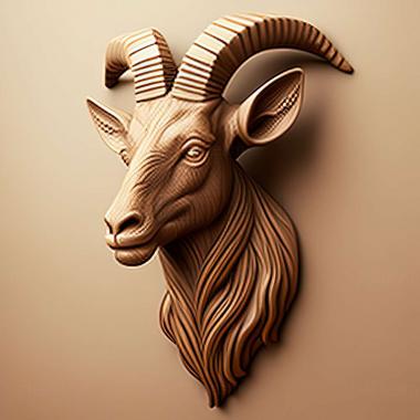 3D model goat (STL)